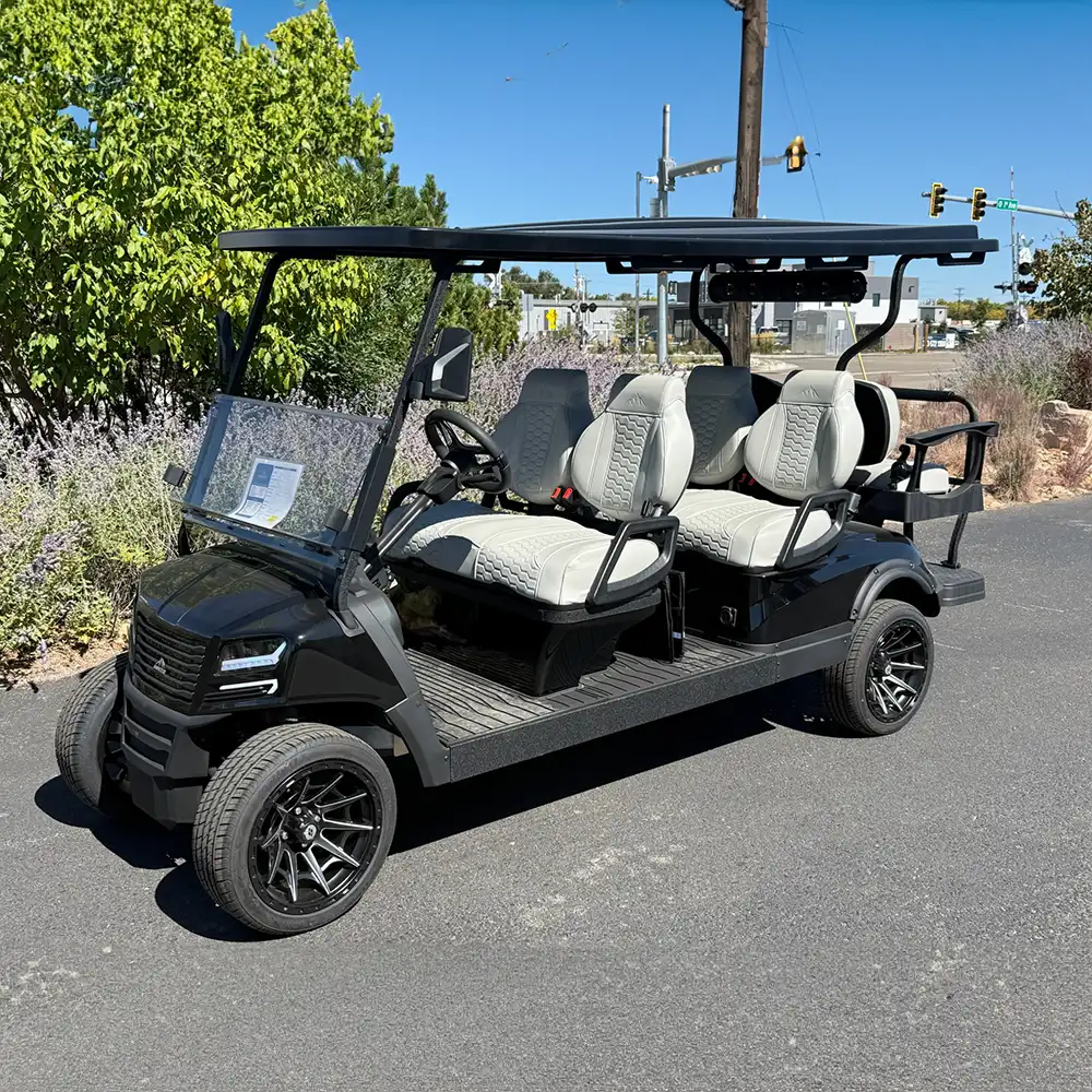 sierra ax3 golf cart black grey