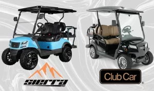 sierra lsv vs club car