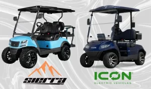 sierra vs icon golf carts