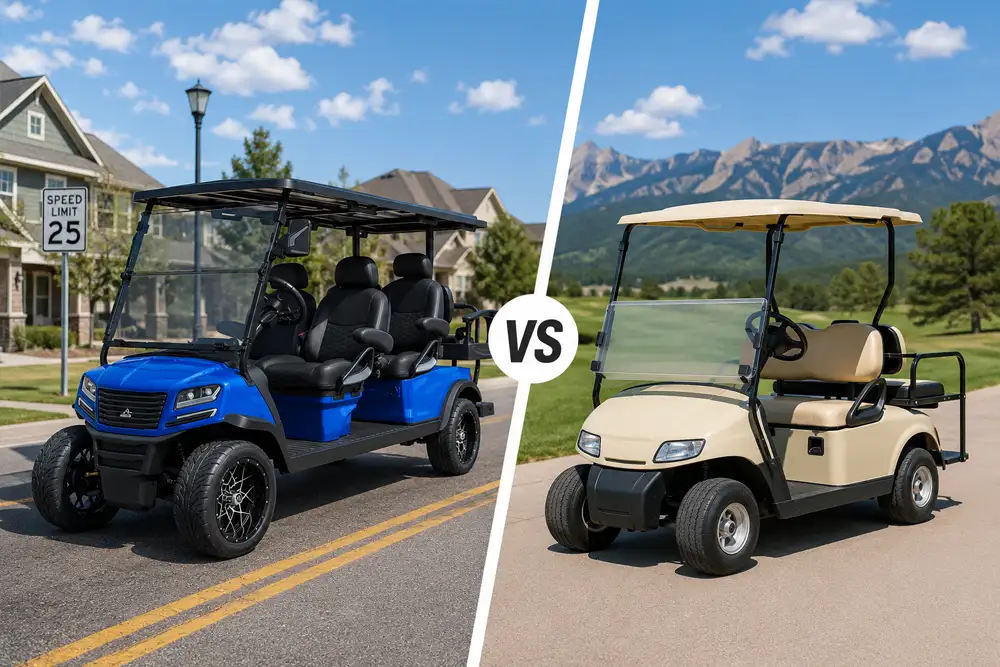 LSV vs Golf Cart: What’s the Difference and Which Should You Buy?